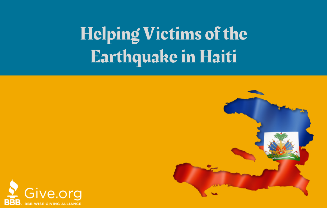 Helping Victims of the Earthquake in Haiti
