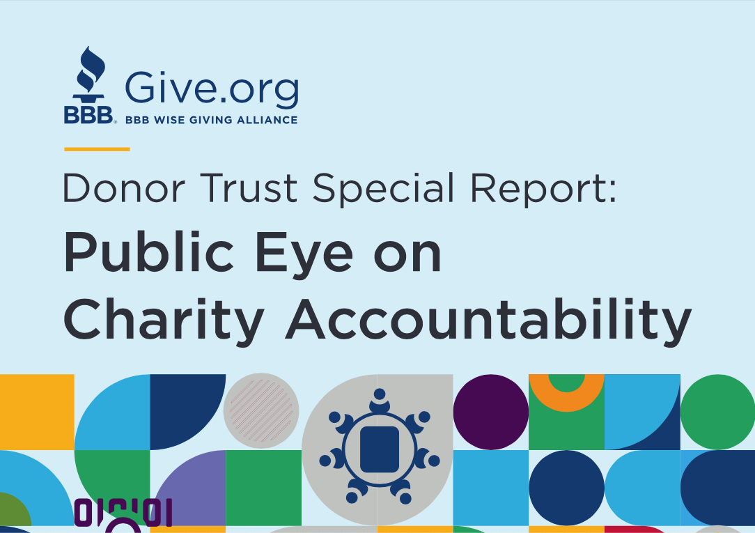 BBB’s Give.org Study: Appeal Accuracy and Protection of Donor Information are Top Public Priorities